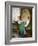 The Green Mirror-Guy Rose-Framed Art Print