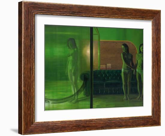 The Green Room, 2007-Aris Kalaizis-Framed Giclee Print