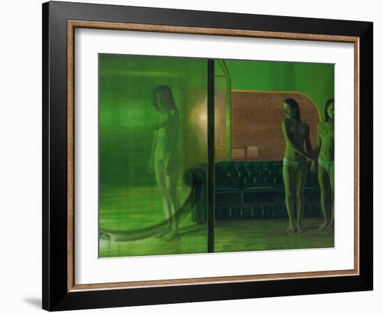 The Green Room, 2007-Aris Kalaizis-Framed Giclee Print