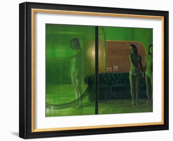 The Green Room, 2007-Aris Kalaizis-Framed Giclee Print