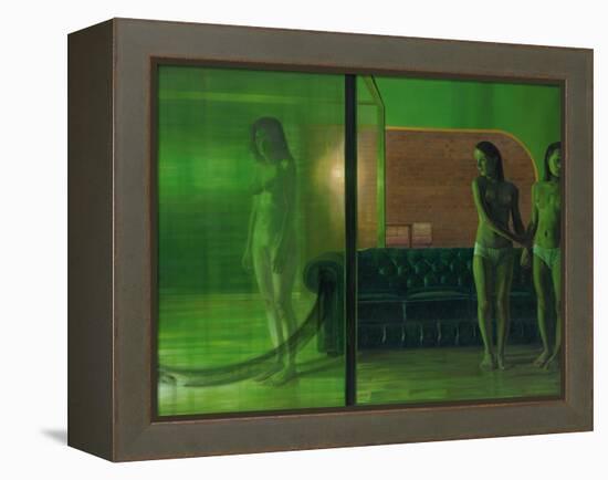 The Green Room, 2007-Aris Kalaizis-Framed Premier Image Canvas