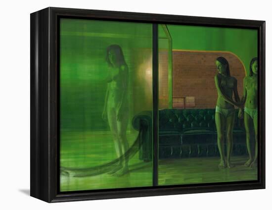 The Green Room, 2007-Aris Kalaizis-Framed Premier Image Canvas