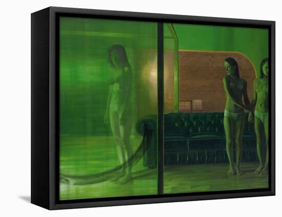 The Green Room, 2007-Aris Kalaizis-Framed Premier Image Canvas