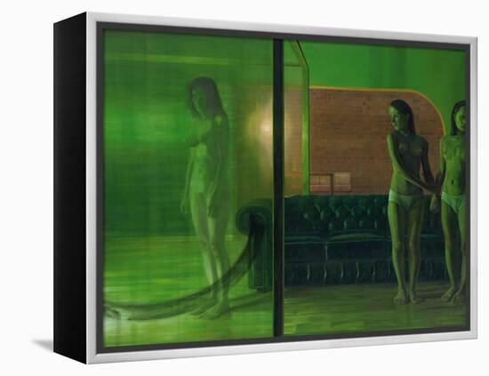 The Green Room, 2007-Aris Kalaizis-Framed Premier Image Canvas