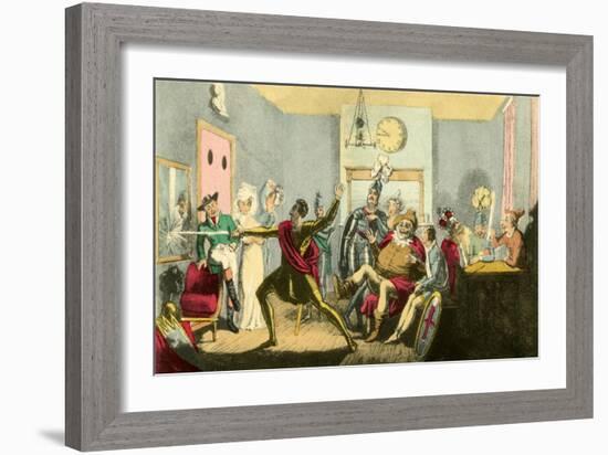 The Green-Room at Brilliant Shore Theatre-Theodore Lane-Framed Giclee Print