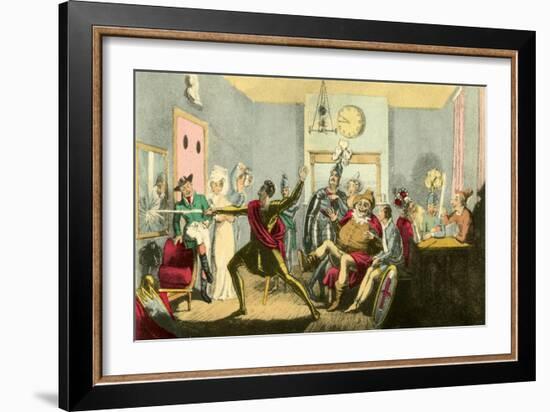 The Green-Room at Brilliant Shore Theatre-Theodore Lane-Framed Giclee Print
