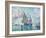 The Green Sail-Paul Signac-Framed Giclee Print