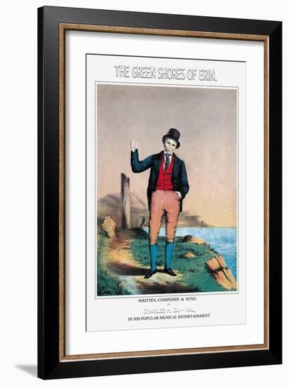 The Green Shores of Erin-null-Framed Premium Giclee Print