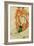 The Green Stocking, 1914-Egon Schiele-Framed Giclee Print