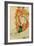 The Green Stocking, 1914-Egon Schiele-Framed Giclee Print