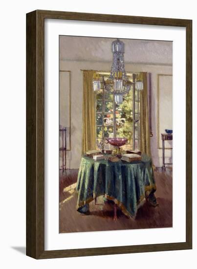 The Green Table Cloth, 1926-Patrick William Adam-Framed Giclee Print