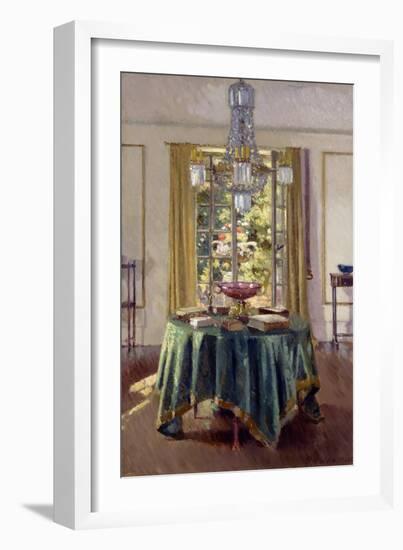 The Green Table Cloth, 1926-Patrick William Adam-Framed Giclee Print