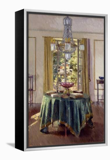 The Green Table Cloth, 1926-Patrick William Adam-Framed Premier Image Canvas