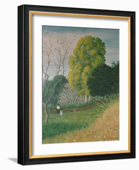 The Green Tree, Cagnes-Félix Vallotton-Framed Giclee Print