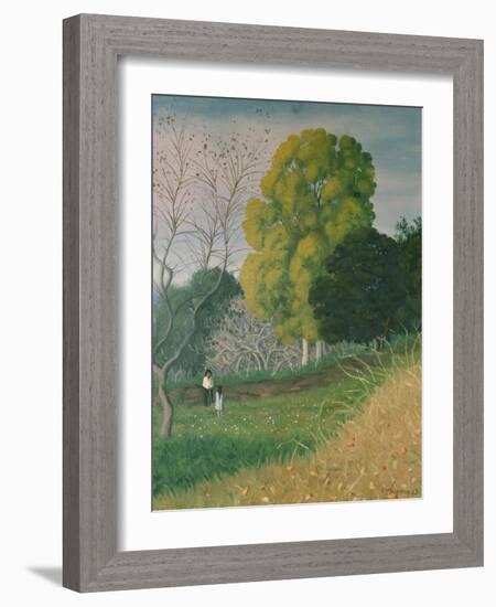 The Green Tree, Cagnes-Félix Vallotton-Framed Giclee Print