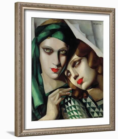 The Green Turban-Tamara de Lempicka-Framed Giclee Print