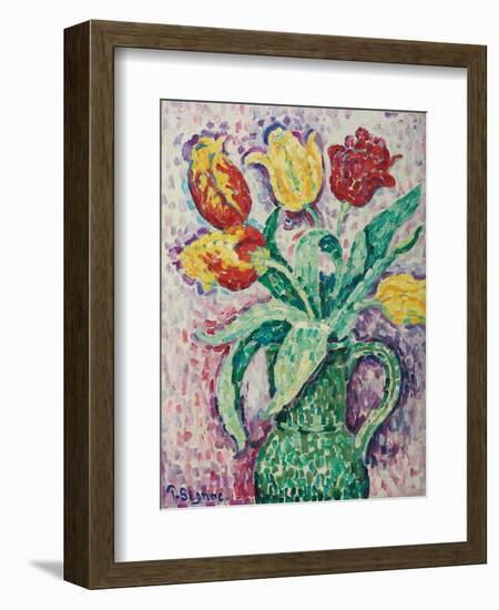 The Green Vase, 1920-Paul Signac-Framed Giclee Print