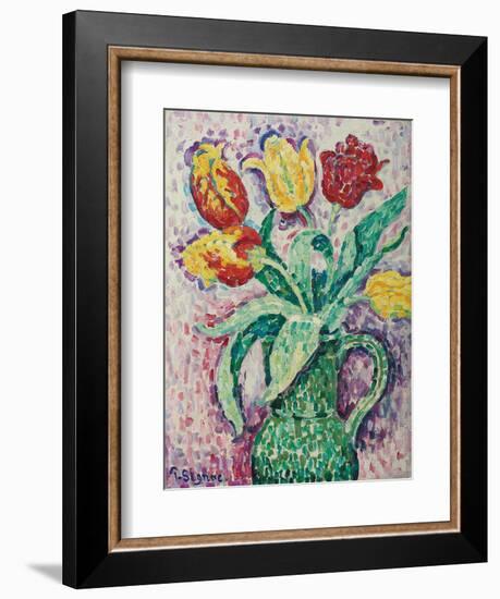 The Green Vase, 1920-Paul Signac-Framed Giclee Print