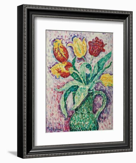 The Green Vase, 1920-Paul Signac-Framed Giclee Print