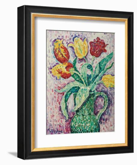 The Green Vase, 1920-Paul Signac-Framed Giclee Print