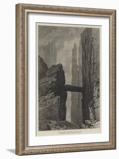 The Grey Man's Path, Antrim Coast-Samuel Read-Framed Giclee Print