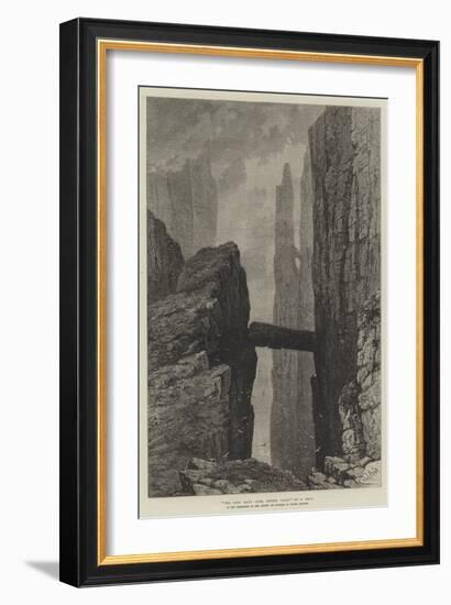 The Grey Man's Path, Antrim Coast-Samuel Read-Framed Giclee Print