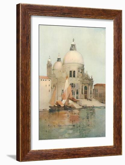 The Grey Salute, 1894,-Arthur Melville-Framed Giclee Print