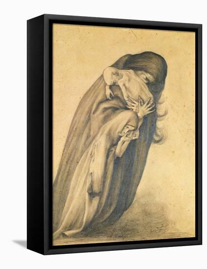 The Grieving Mother, 1890-George Minne-Framed Premier Image Canvas