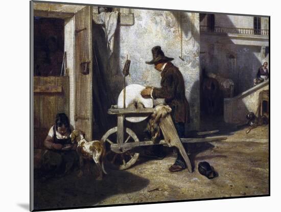 The Grinder, Ca 1840-Alexandre Gabriel Decamps-Mounted Giclee Print