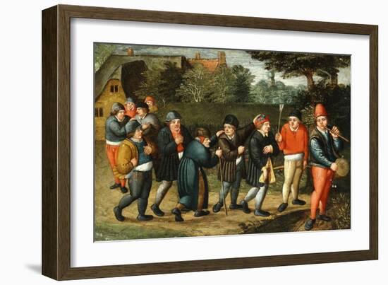 The Groom's Procession-Abel Grimmer-Framed Giclee Print