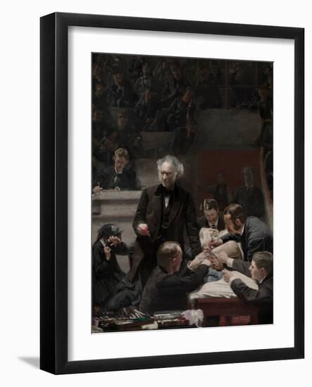 The Gross Clinic-Thomas Eakins-Framed Art Print