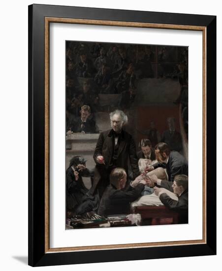 The Gross Clinic-Thomas Eakins-Framed Art Print