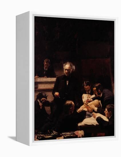 The Gross Clinic-Thomas Cowperthwait Eakins-Framed Premier Image Canvas