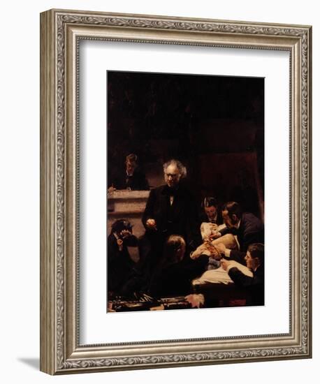 The Gross Clinic-Thomas Cowperthwait Eakins-Framed Giclee Print