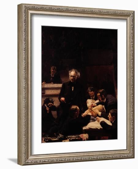 The Gross Clinic-Thomas Cowperthwait Eakins-Framed Giclee Print