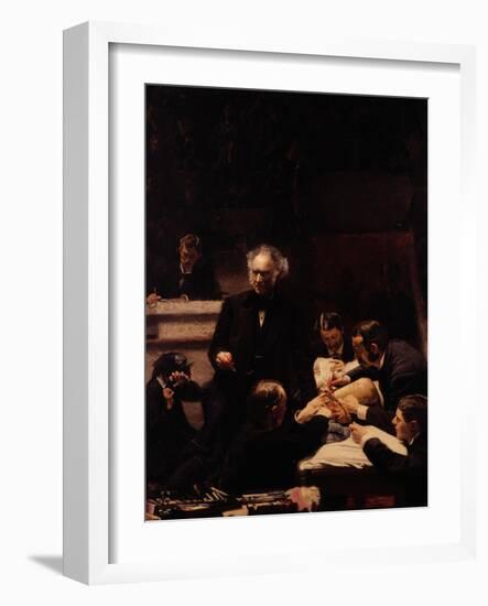 The Gross Clinic-Thomas Cowperthwait Eakins-Framed Giclee Print