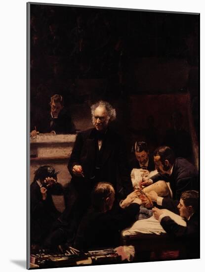 The Gross Clinic-Thomas Cowperthwait Eakins-Mounted Giclee Print