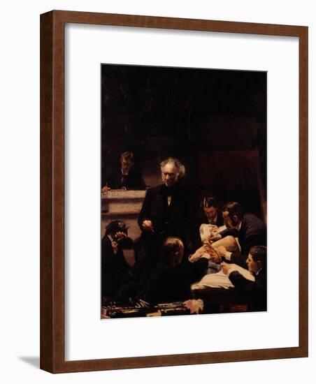 The Gross Clinic-Thomas Cowperthwait Eakins-Framed Giclee Print