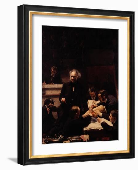 The Gross Clinic-Thomas Cowperthwait Eakins-Framed Giclee Print