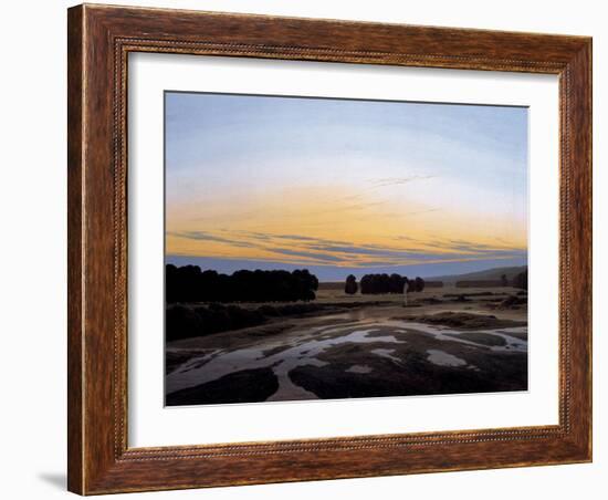 The Grosse Gehege Near Dresden, 1832-Caspar David Friedrich-Framed Giclee Print