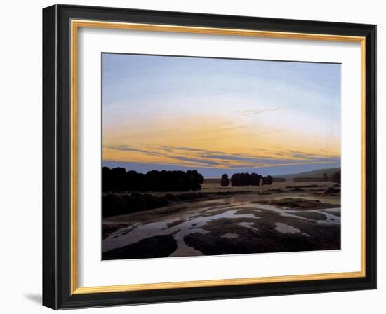 The Grosse Gehege Near Dresden, 1832-Caspar David Friedrich-Framed Giclee Print