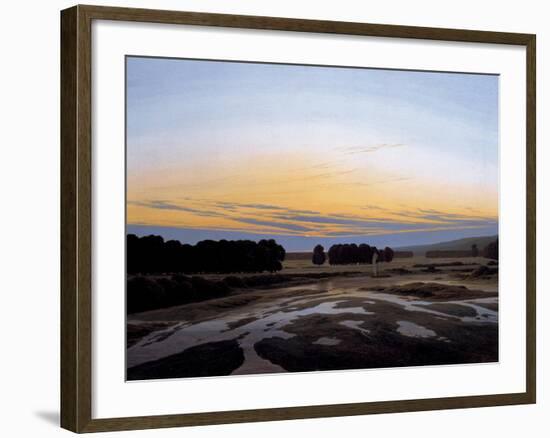 The Grosse Gehege Near Dresden, 1832-Caspar David Friedrich-Framed Giclee Print