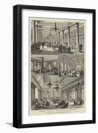 The Grosvenor Gallery Library, New Bond-Street-Frank Watkins-Framed Giclee Print