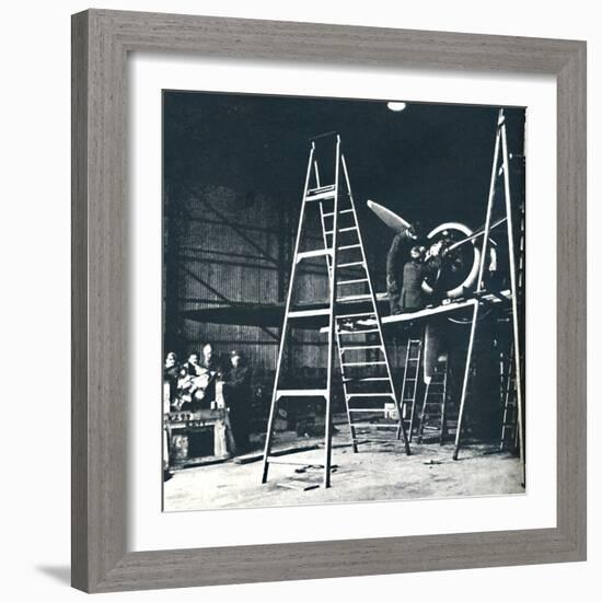 'The ground crew's work is never done', 1941-Cecil Beaton-Framed Photographic Print