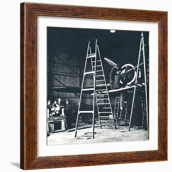 'The ground crew's work is never done', 1941-Cecil Beaton-Framed Photographic Print