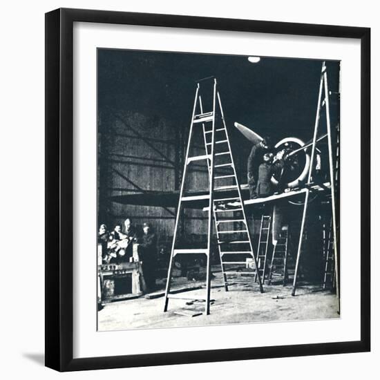 'The ground crew's work is never done', 1941-Cecil Beaton-Framed Photographic Print