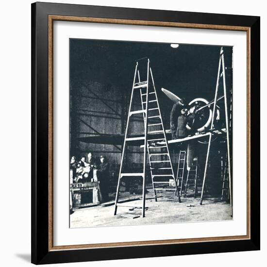 'The ground crew's work is never done', 1941-Cecil Beaton-Framed Photographic Print