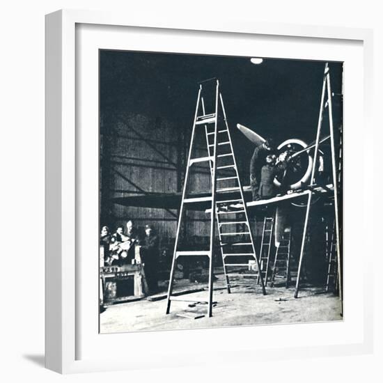 'The ground crew's work is never done', 1941-Cecil Beaton-Framed Photographic Print