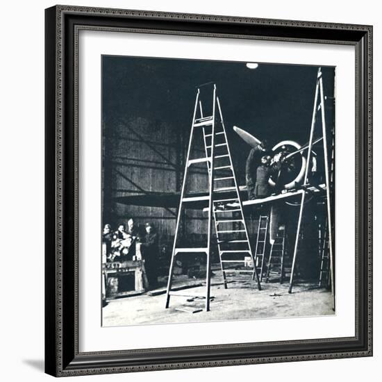 'The ground crew's work is never done', 1941-Cecil Beaton-Framed Photographic Print