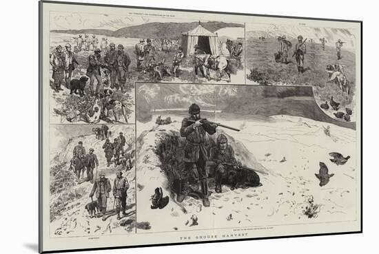 The Grouse Harvest-John Charlton-Mounted Giclee Print